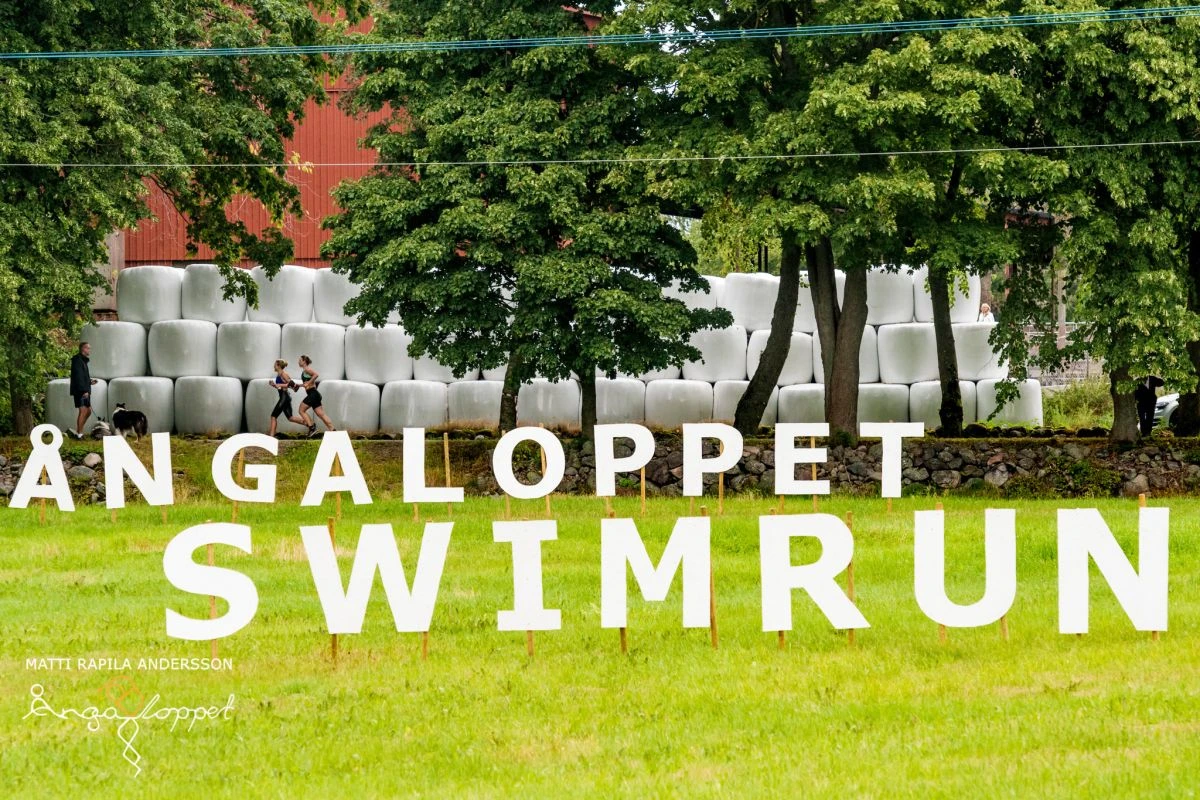 Schwedens größter Swimrun: Ångaloppet