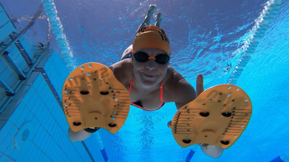Sympathische Botschafterin Schwedens: Die Triathletin Camilla Renz